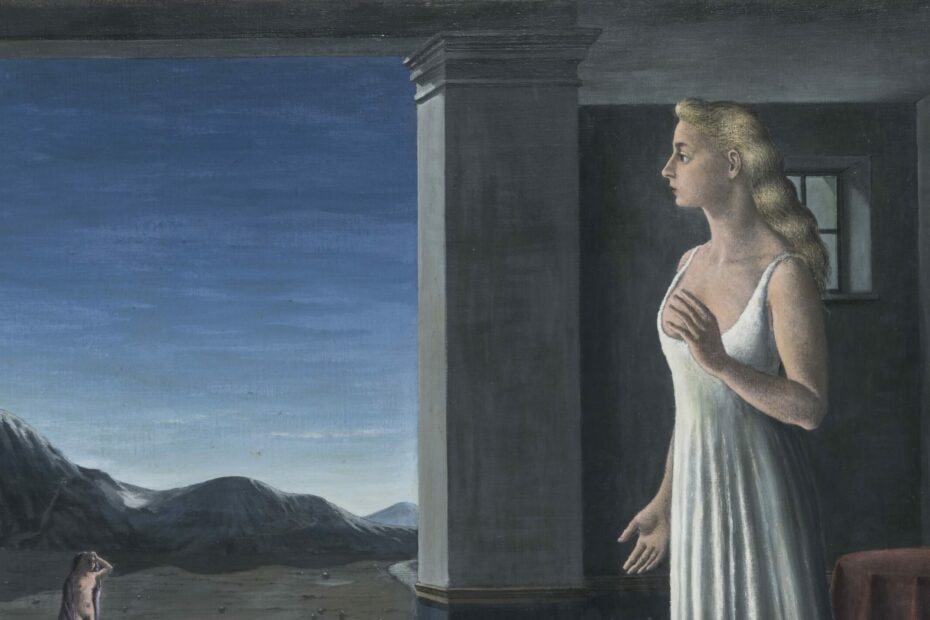 L'aube, Paul Delvaux.